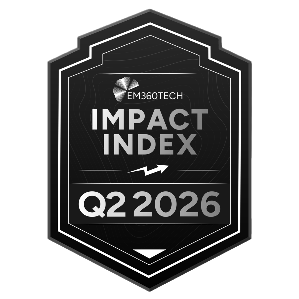 EM360Tech Impact Index Q2 2026 badge