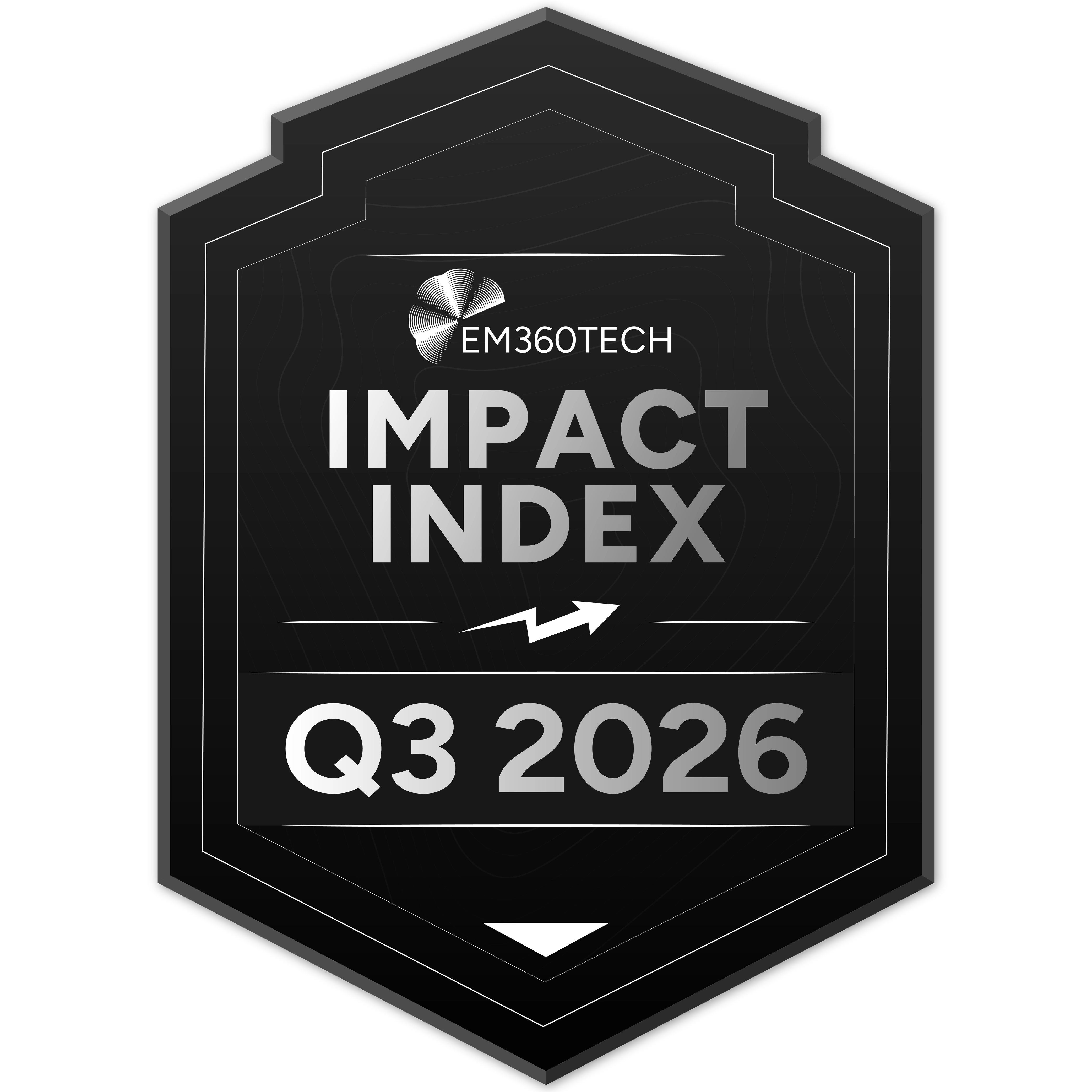 EM360Tech Impact Index Q3 2026 badge