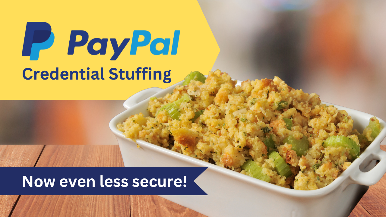 PayPal Credential Stuffing