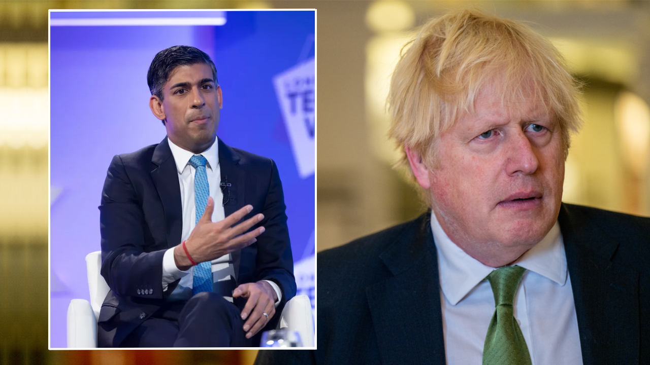 Rishi Sunak Boris Johnson