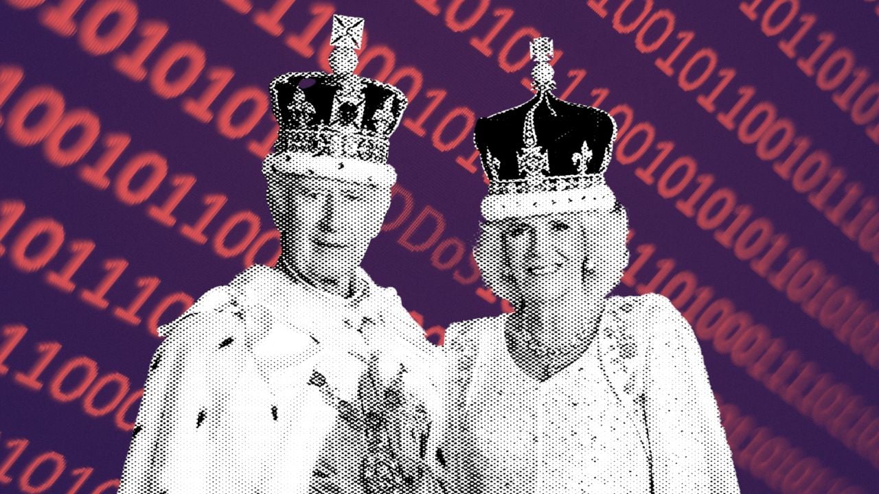 royal family website ddos