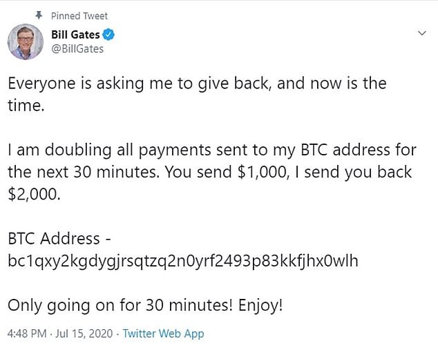 Bill Gates Crypto Scam