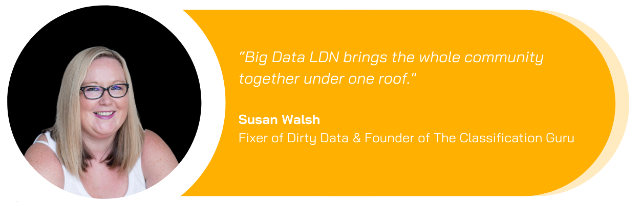 Susan Walsh Big data london