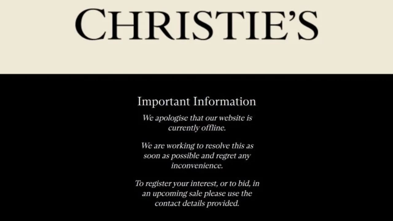 christies cyber attack