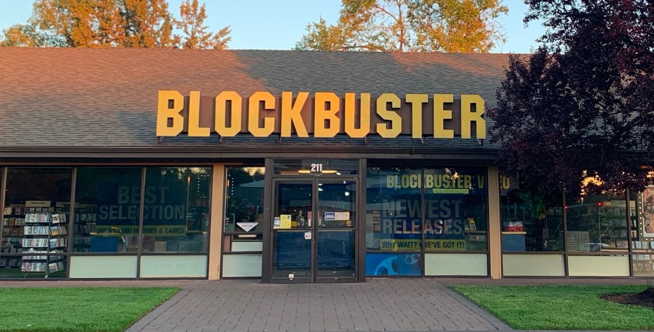 last blockbuster store