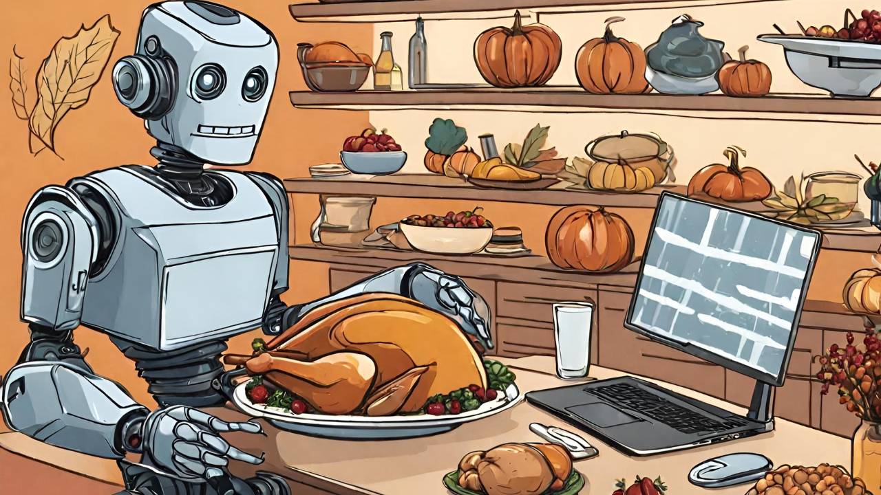 online shopping technology changing thanksgiving