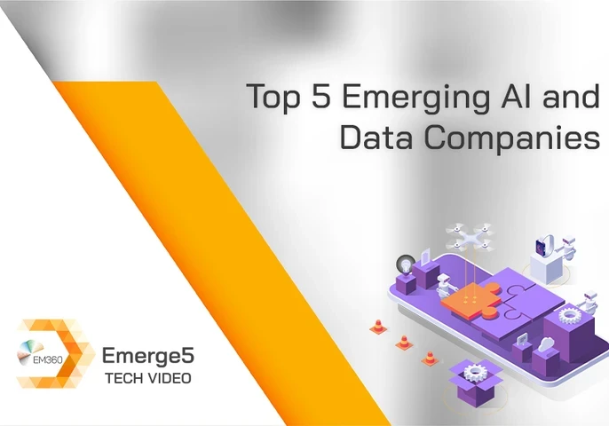 top 5 emerging ai and datacomoanies
