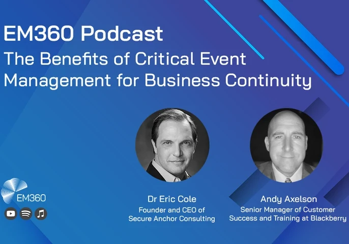 Profile pictures of Dr Eric Cole and Andy Axelson