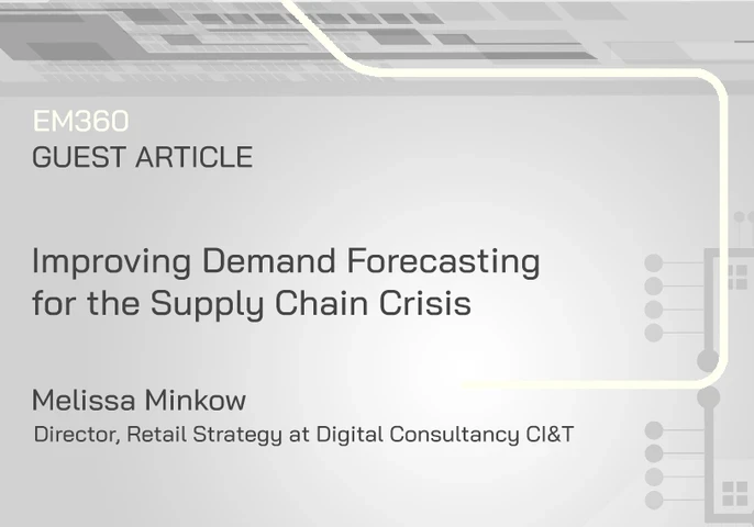 Improving Demand Forecasting for the Supply Chain Crisis