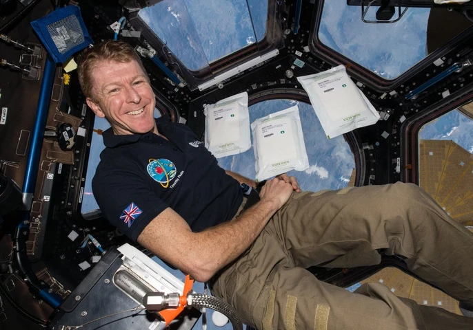 Major Tim Peake, Source ESA