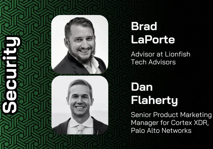 Profile pictures of Brad LaPorte and Dan Flaherty