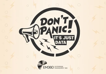 Don't Panic It's Just Data