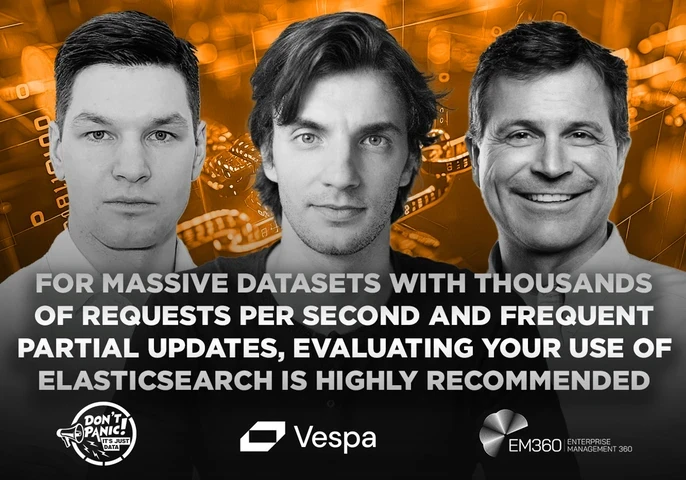 Vespa.ai podcast with EM360tech's Dont Panic It's Just Data on From Legacy to Leading Edge: Vinted’s Journey to Data Modernisation