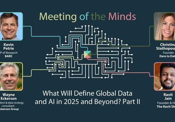 meeting of the minds big data podcast episode for dont panic its just data by em360tech where data experts get together to lay out the roadmap for data and ai in 2025