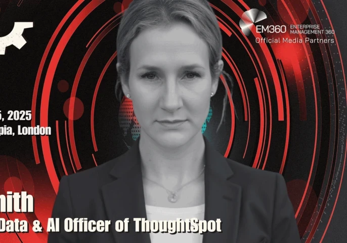 “Openness is the key theme I’m seeing here,” Jane Smith, Field Chief Data & AI Officer of ThoughtSpot, tells Shubhangi Dua, Podcast Host & Tech Journalist, EM360Tech at Big Data LDN 2025.