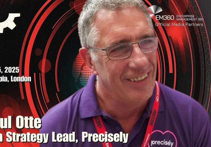 The Precisely data strategist lead speaks to Shubhangi Dua, Podcast Host and Tech Journalist, EM360Tech, in a voxpop interview live from Big Data LDN.