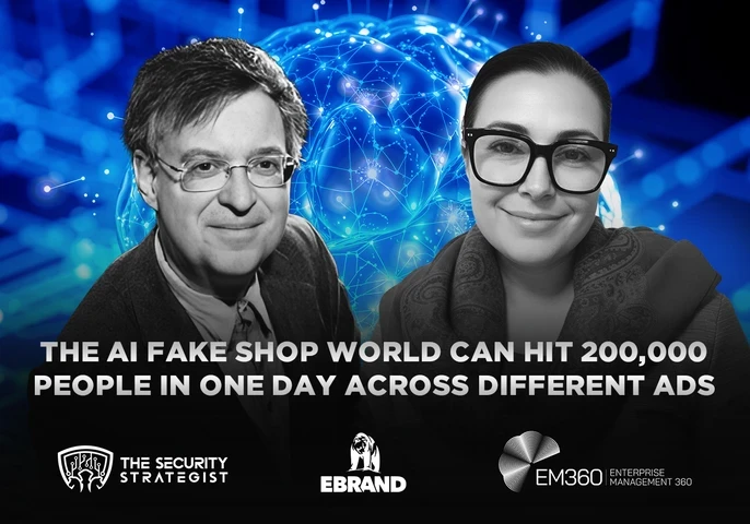  Host Richard Steinnon, Chief Research Analyst at IT-Harvest, sits down with Lisa Deegan, UK & Int Growth at EBRAND to talk about cybersecurity in brand protection against online fraud. They explore how AI is being used by criminals to create convincing fake shops, the impact of these scams on consumer trust, and the need for a comprehensive approach to brand protection.