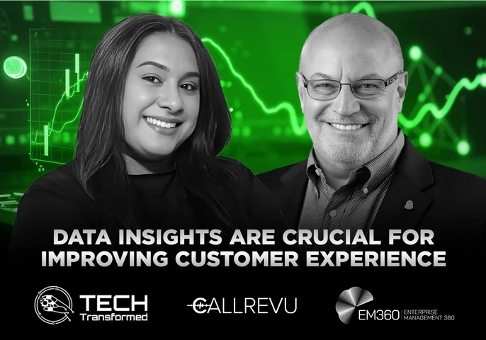Tech Transformed podcast interview with Trisha Pillay and Sean Barrett, CIO at CallRevu, discussing trust and transparency in automotive dealership communication.