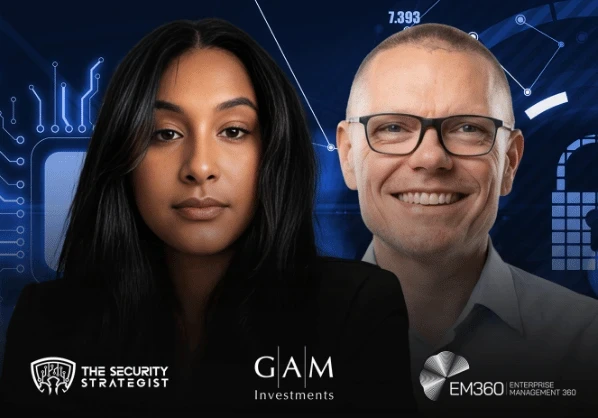 Alan Hamilton, Global Chief Information Security Officer at GAM Investments, discussing the security challenges created by AI adoption.