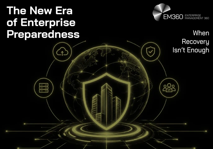 Header image with the title "The New Era of Enterprise Preparedness"