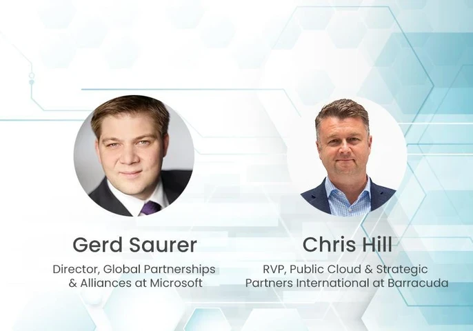 Gerd Saurer and Chris Hill podcast banner