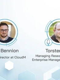 Gary Bennion and Torsten Volk podcast banner