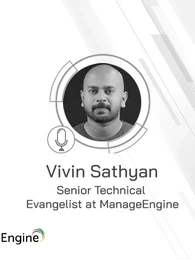 Profile pictures of Dr. Eric Cole and Vivin Sathyan