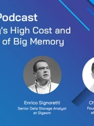Enrico Signoretti and Charles Fan discuss Memverge and the future of big memory in a podcast