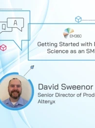 Profile picture of David Sweenor, Senior Director of Product Marketing Alteryx