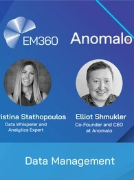 Profile pictures of Christina Stathopoulos and Elliot Shmukler.