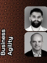 Profile pictures for Matt Harris and Ronan Copeland of DocuSign