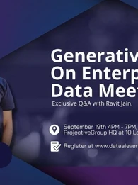 Ravit Jain Generative AI on enterprise data meetup