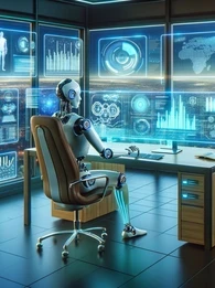 robot using ai