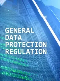 General data protection regulation GDPR title block