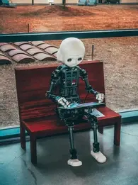 https://unsplash.com/photos/black-and-white-robot-toy-on-red-wooden-table-zwd435-ewb4?utm_content=creditShareLink&utm_medium=referral&utm_source=unsplash