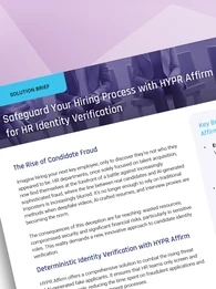 HR identity verification