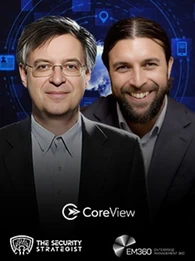 Richard Stiennon and Rob Edmondson discuss Microsoft 365 security, excessive privilege, configuration drift, and AI agent risks on the Security Strategist podcast.