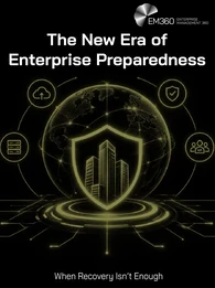 Header image with the title "The New Era of Enterprise Preparedness"