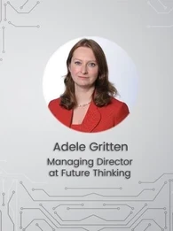 Adele Gritten podcast banner