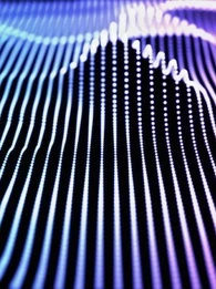 Waves made of colour