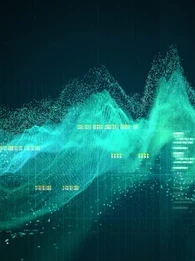 3D data graph showing peaks and troughs