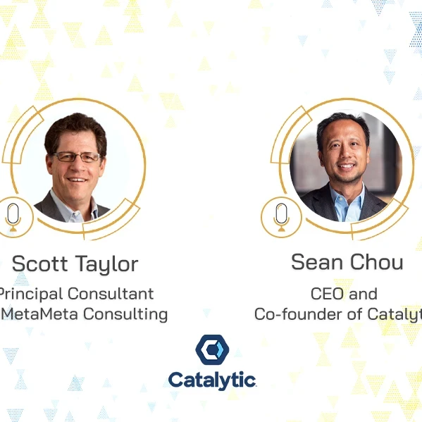 Scott Taylor and Sean Chou podcast banner