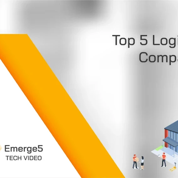 In this week's Emerge5, we look at five new and exciting organisations using technology to make logistics safer, easier, and more environmentally friendly.
