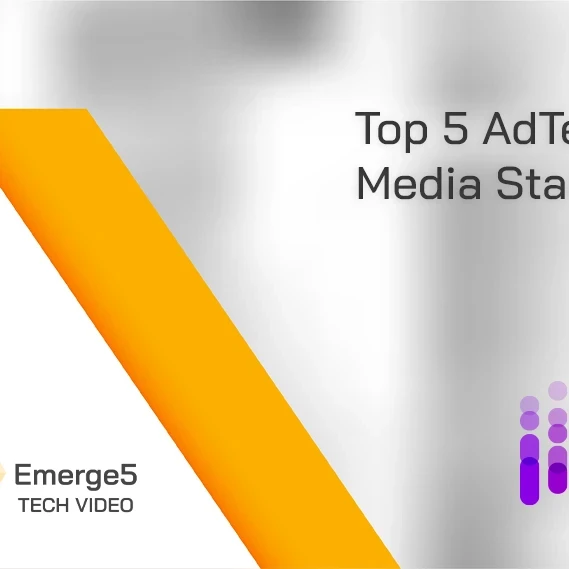 In this week's Emerge5, we look at five of the best AdTech and Media Startups that are paving the way for this new, innovative use case of technology.
