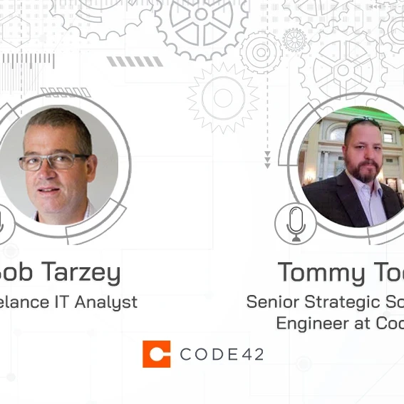 Bob Tarzey and Tomy Todd Code42 podcast 