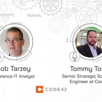 Bob Tarzey and Tomy Todd Code42 podcast 