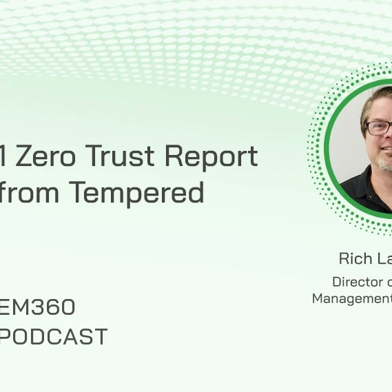 As a security framework that has rapidly developed over the last few years, "Zero Trust" has become a hot topic for many in the industry. Despite the huge amount of attention that Zero Trust is receiving, at this point 70% of reported correspondents have stated that they have no Zero Trust access projects underway or in place. The fear for many is having to struggle with the major technological shifts in strategy and architecture.   In this insightful EM360 podcast, we speak to Rich Langston, Director of Pr