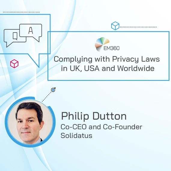 Data privacy is a global requirement. From GDPR (EU) to CCPA (California) and PDPA (Singapore), there are now more privacy laws in UK, USA and Singapore than ever before, with many still yet to be discussed and enforced. Although a necessary movement, multinational companies are, consequently, struggling to keep up with compliance, with the sheer volume of regulations becoming increasingly daunting. On top of this, business leaders must also stay in the know about emerging technologies, as new advances in a