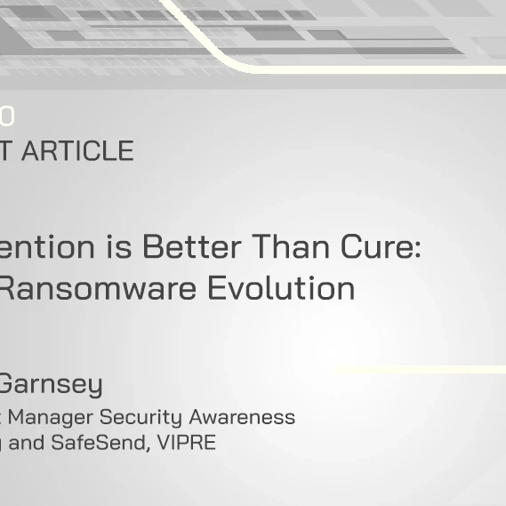 his article about ransomware attackers was written by Jack Garnsey, Product Manager Security Awareness Training and SafeSend at VIPRE.  Ransomware tactics have continued to evolve over the years, and remain a prominent threat to both SMBs and larger organisations. Particularly during the peak of COVID-19, research by IBM found that ransomware incidents ‘exploded’ in June 2020, which saw twice as many ransomware attacks as the month prior, taking advantage of remote workers being away from the help of IT tea