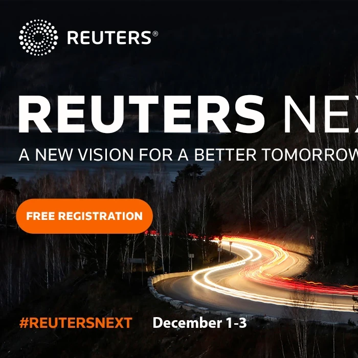 Reuters NEXT is gathering global leaders and forward thinkers ?? to reimagine solutions to the challenges the new year brings on December 1-3 2021. 